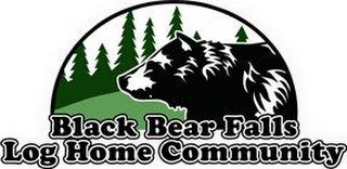 BLACK BEAR FALLS LOG HOME COMMUNITY logo