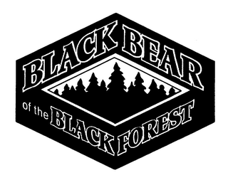 BLACK BEAR OF THE BLACK FOREST