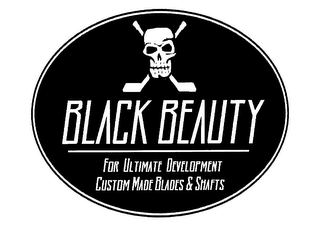 BLACK BEAUTY FOR ULTIMATE DEVELOPMENT CUSTOM MADE BLADES & SHAFTS logo