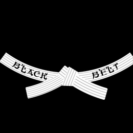 BLACK BELT logo