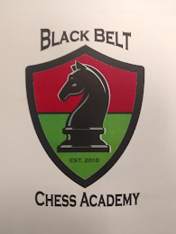 BLACK BELT CHESS ACADEMY EST. 2018 logo