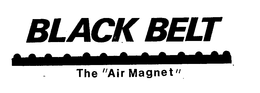 BLACK BELT THE"AIR MAGNET" logo