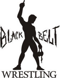 BLACK BELT WRESTLING logo
