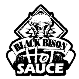BLACK BISON HOT SAUCE logo