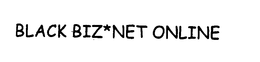 BLACK BIZ*NET ONLINE logo