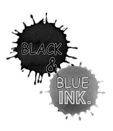 BLACK & BLUE INK. logo