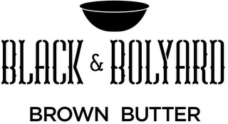 BLACK & BOLYARD BROWN BUTTER logo