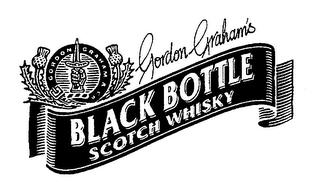 BLACK BOTTLE SCOTCH WHISKY GORDON GRAHAM'S GORDON GRAHAM & CO logo