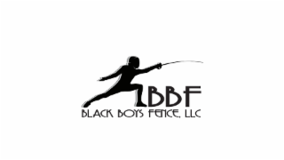 BLACK BOYS FENCE. LLC BBF logo