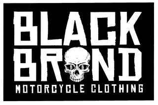 BLACK BRAND MOTORCYCLE CLOTHING logo