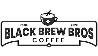 BLACK BREW BROS COFFEE ESTD. 2020 logo