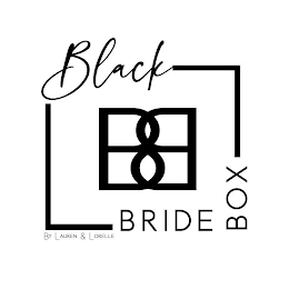 BLACK BRIDE BOX BY LAUREN & LORELLE BB logo