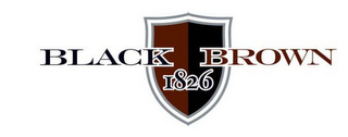 BLACK BROWN 1826 logo