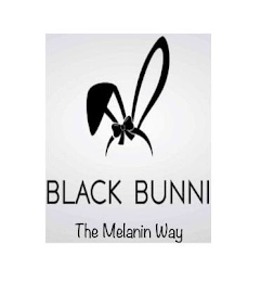 BLACK BUNNI THE MELANIN WAY logo