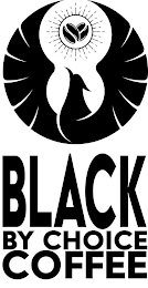 BLACK BY CHOICE COFFEE logo