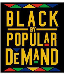 BLACK BY POPULAR DEMAND logo