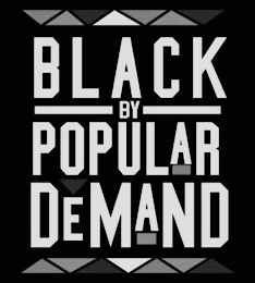 BLACK BY POPULAR DEMAND logo