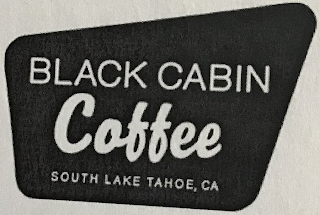 BLACK CABIN COFFEE SOUTH LAKE TAHOE, CA logo