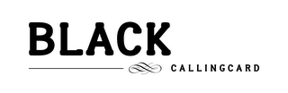 BLACK CALLING CARD logo