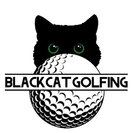 BLACK CAT GOLFING logo