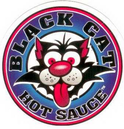 BLACK CAT HOT SAUCE logo