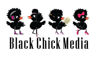 BLACK CHICK MEDIA logo