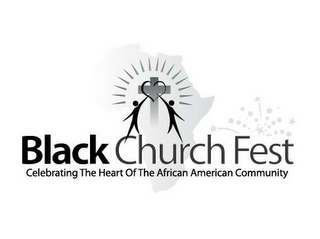 BLACK CHURCH FEST CELEBRATING THE HEART OF THE AFRICAN AMERICAN COMMUNITY logo
