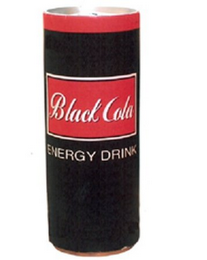 BLACK COLA ENERGY DRINK logo