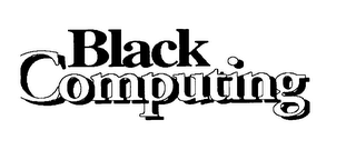 BLACK COMPUTING logo