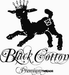 BLACK COTTON PREMIUM THREADS logo