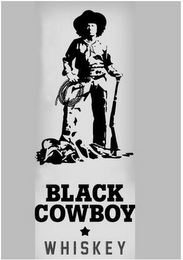 BLACK COWBOY WHISKEY logo
