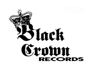 BLACK CROWN RECORDS logo