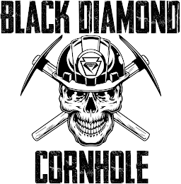 BLACK DIAMOND CORNHOLE BLACK DIAMOND CORNHOLE logo