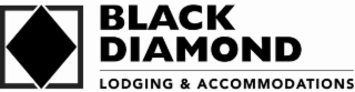 BLACK DIAMOND LODGING & ACCOMMODATIONS logo