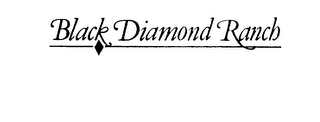 BLACK DIAMOND RANCH logo