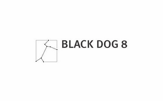 BLACK DOG 8 logo