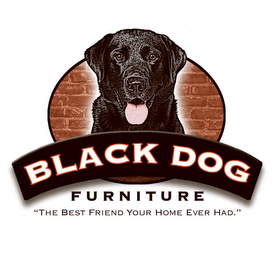 BLACK DOG FURNITURE "THE BEST FRIEND YOUR HOME EVER HAD." logo