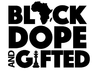 BLACK DOPE AND GIFTED logo