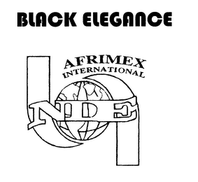 BLACK ELEGANCE AFRIMEX INTERNATIONAL NDE logo