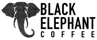 BLACK ELEPHANT COFFEE logo