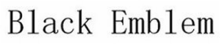 BLACK EMBLEM logo