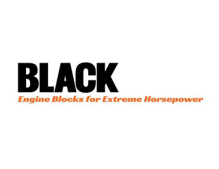 BLACK ENGINE BLOCKS FOR EXTREME HORSEPOWER logo