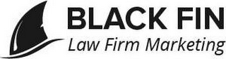 BLACK FIN LAW FIRM MARKETING logo