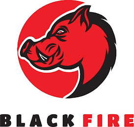 BLACK FIRE logo