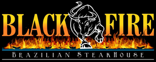 BLACK FIRE BRAZILIAN STEAKHOUSE logo