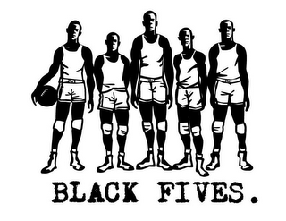BLACK FIVES. logo