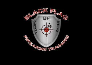 BLACK FLAG FIREARMS TRAINING logo