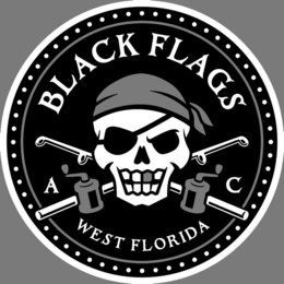 BLACK FLAGS AC WEST FLORIDA logo