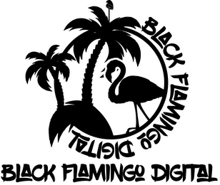 BLACK FLAMINGO DIGITAL logo