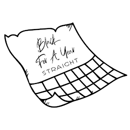 BLACK FOR A YEAR STRAIGHT logo